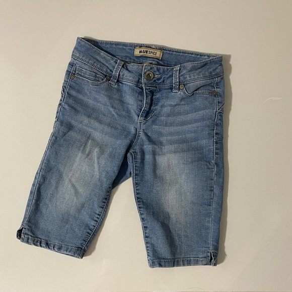 Blue Spice Bermuda shorts size 0 - Picture 1 of 5